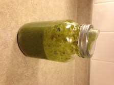 Put 'er in a jar topped with a Cuppow and I'm ready to roll.