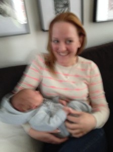 I like miniature things... and I like that the blurriness in this photo hides my tired jetlag eyes.